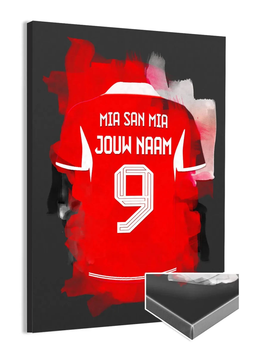 Bayern Munchen Voetbal Canvas Muurdecoratie