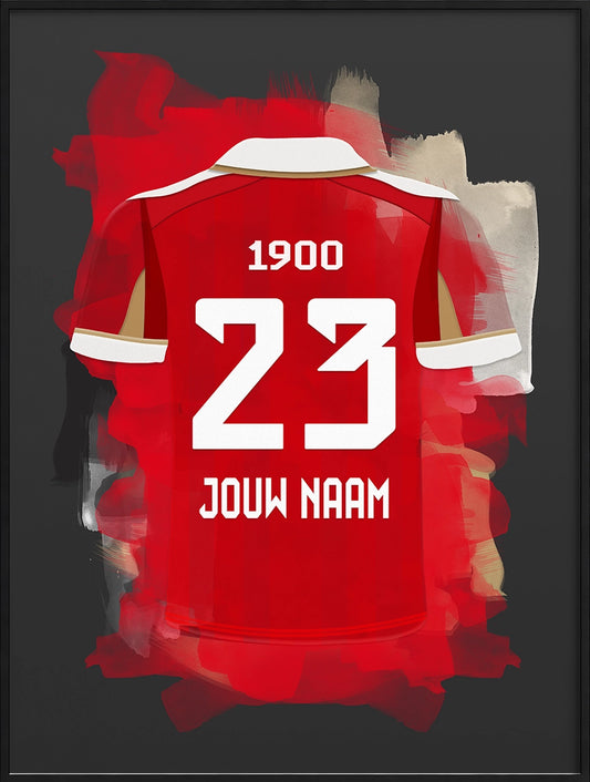 Bayern Munchen Voetbal Poster Gepersonaliseerd Voetbal Cadeau