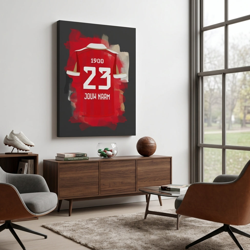 Bayern Munchen Voetbal Canvas Muurdecoratie Bestellen