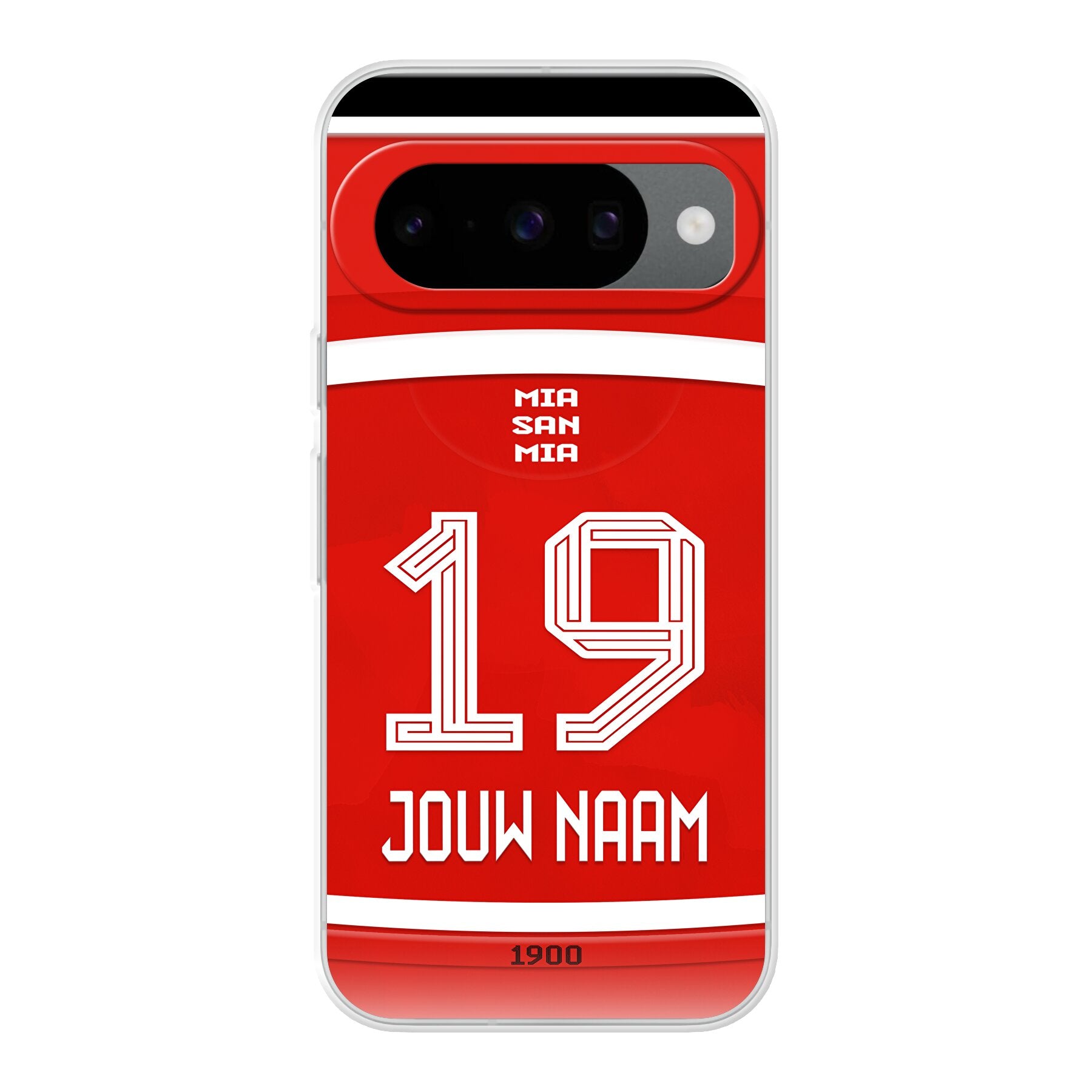 Bayern München telefoonhoesje met naam - FC Bayern - Google Pixel