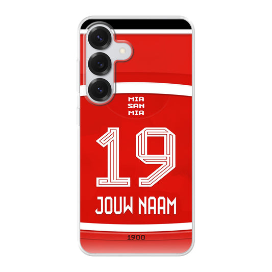 Bayern München telefoonhoesje met naam - FC Bayern - Samsung Galaxy