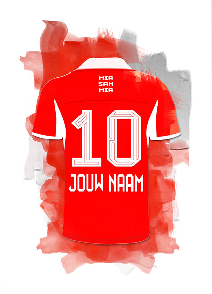 Bayeren Munchen losse poster met naam