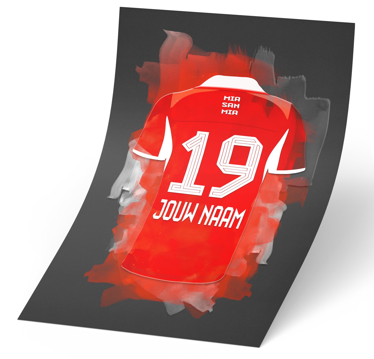 Bayeren Munchen premium poster met naam