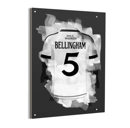 Jude Bellingham Aluminium Dibond In Real Madrid Tenue Mancave