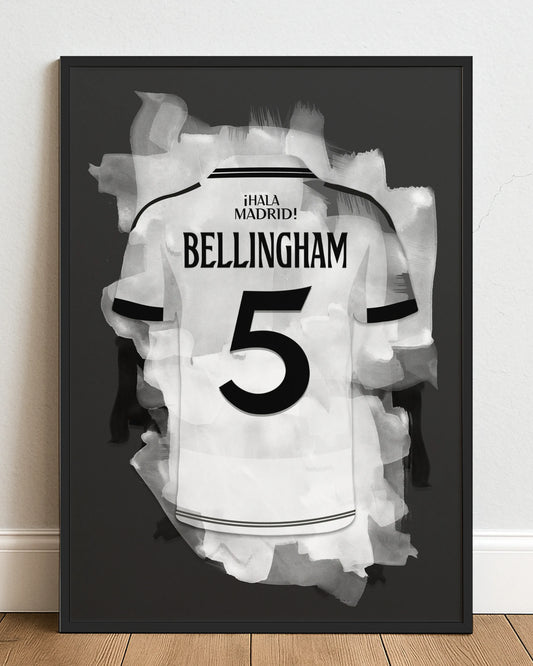 Jude Bellingham Poster In Real Madrid Tenue