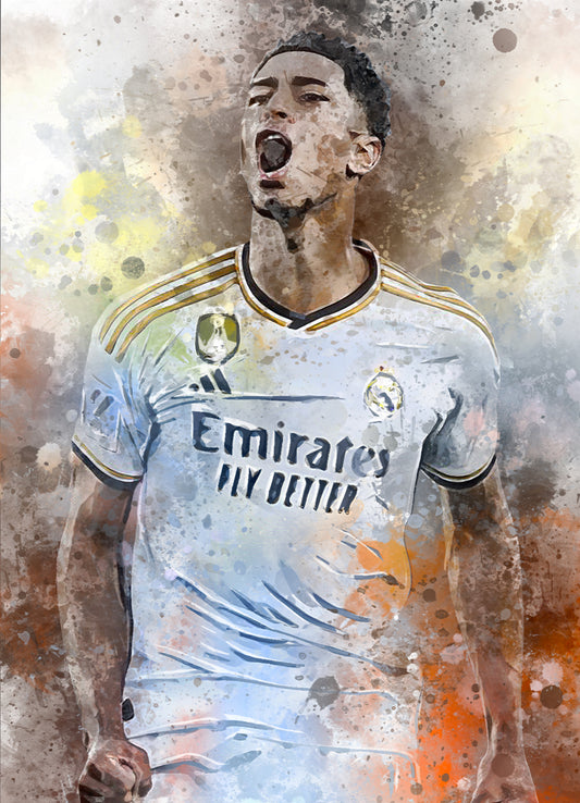 Jude Bellingham wanddecoratie - Losse poster - Voetbal fan kado