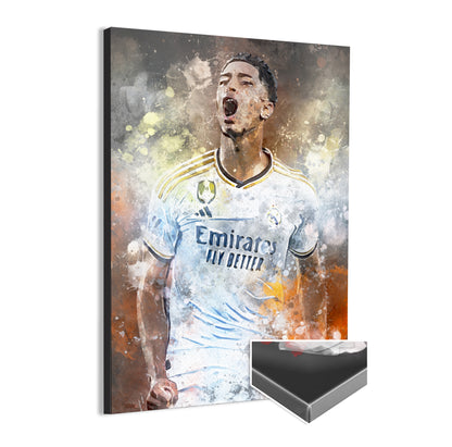 Jude Bellingham wanddecoratie - Canvas poster - Voetbal fan kado