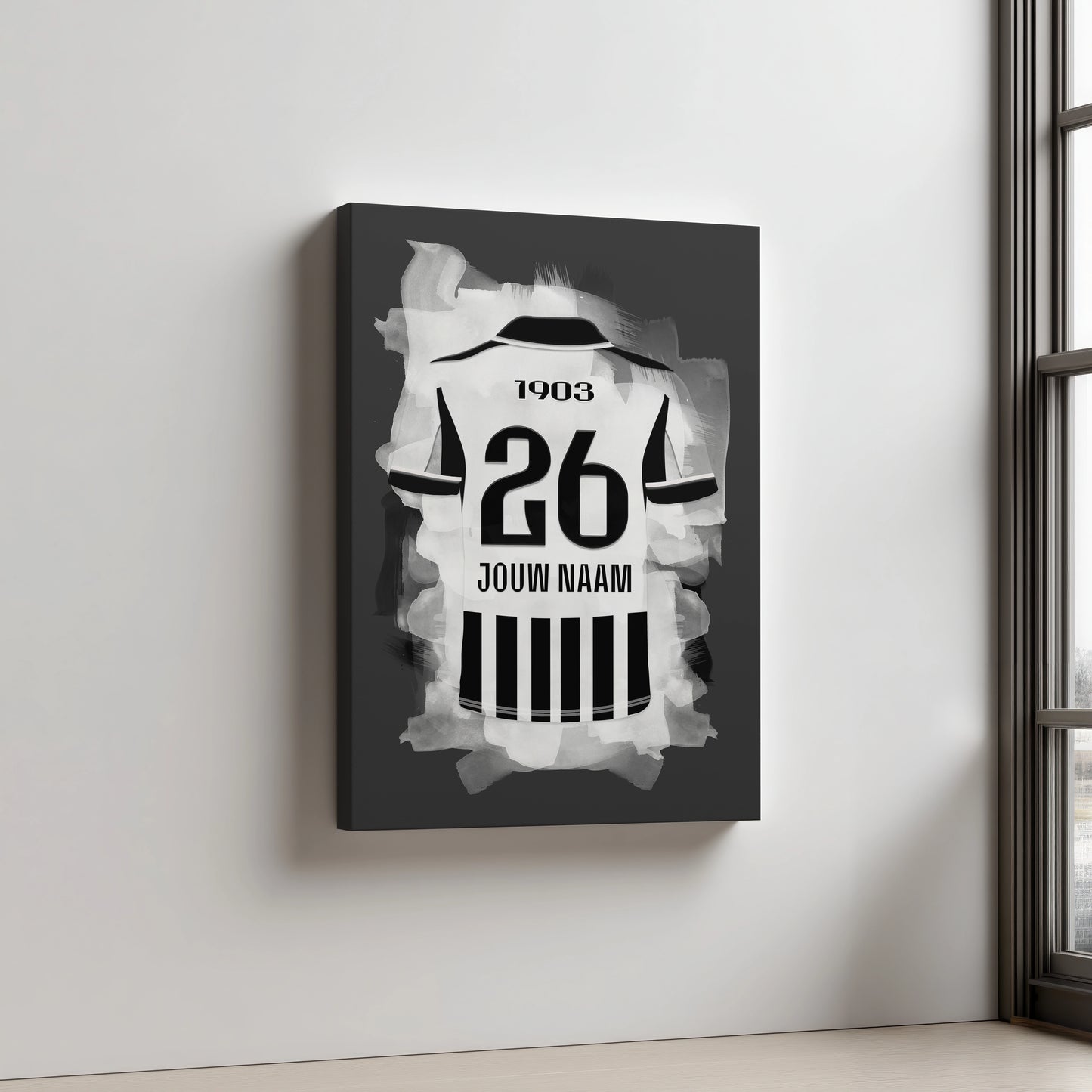 Besiktas JK Voetbal Aluminium Dibond Wanddecoratie Mancave Kopen