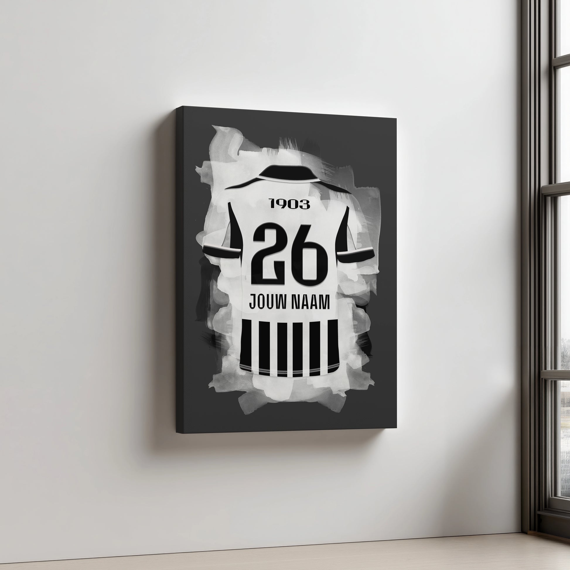 Besiktas JK Voetbal Aluminium Dibond Wanddecoratie Mancave Kopen