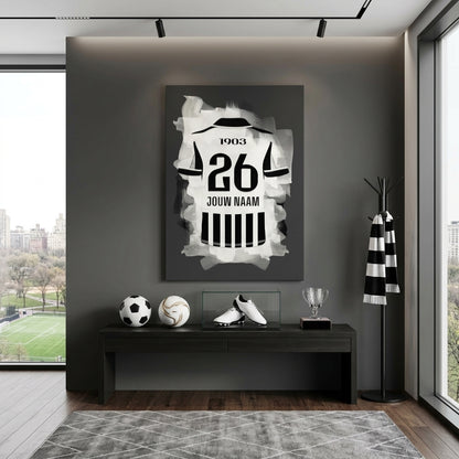 Besiktas JK Voetbal Canvas Muurdecoratie Jongenskamer Bestellen