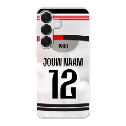 Besiktas telefoonhoesje met naam - Samsung Galaxy - Voetbal fan kado