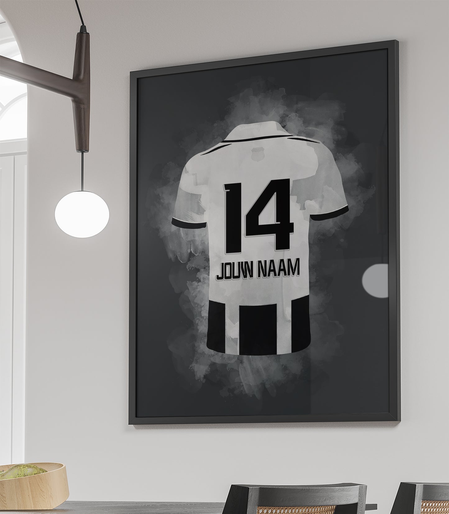 besiktas voetbalposter met eigen naam