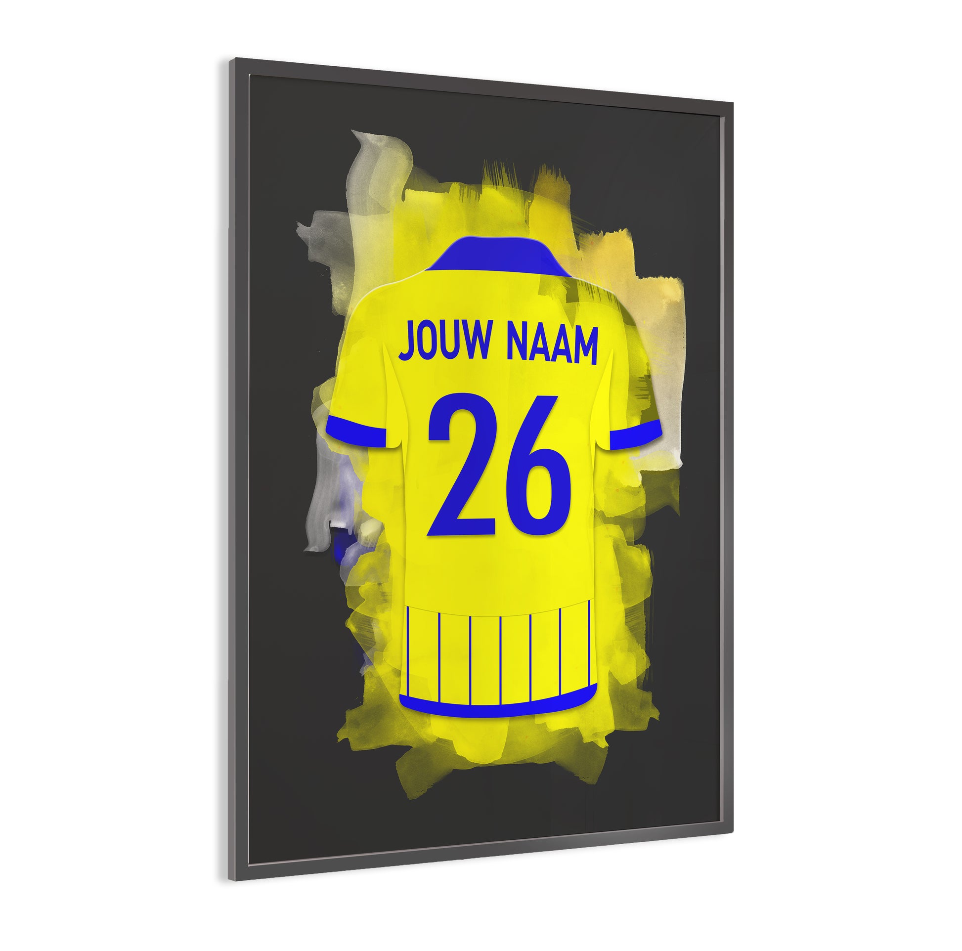 SC Cambuur wanddecoratie - Gepersonaliseerde poster - Voetbal fan cadeau