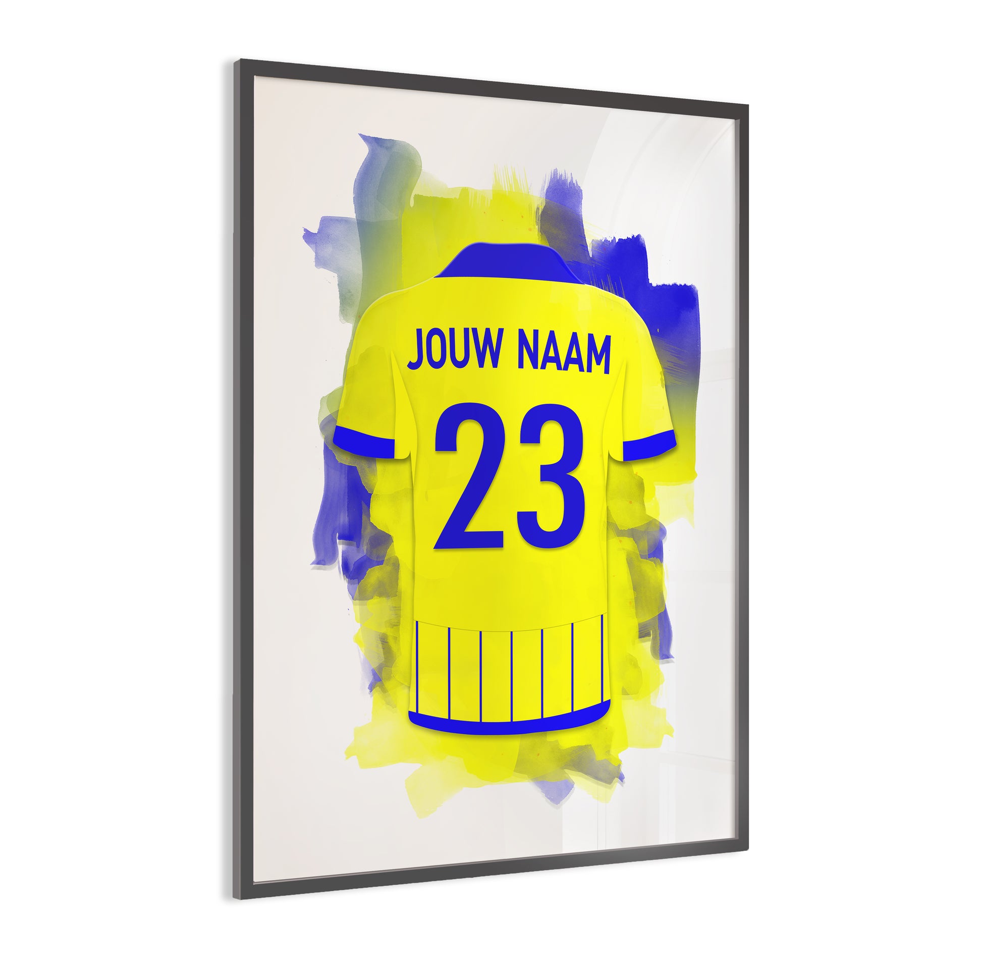 SC Cambuur wanddecoratie - Gepersonaliseerde poster - Voetbal fan cadeau