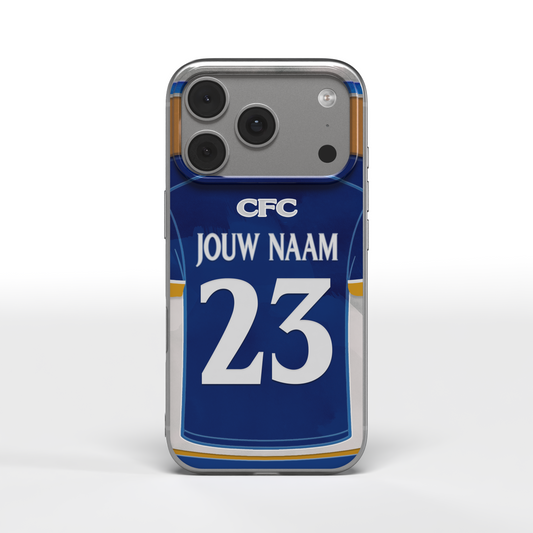 Chelsea FC Telefoonhoesje Gepersonaliseerd Voetbal Cadeau