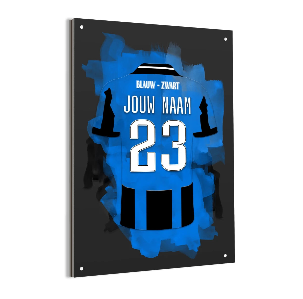 Club Brugge Aluminium Dibond Muurdecoratie