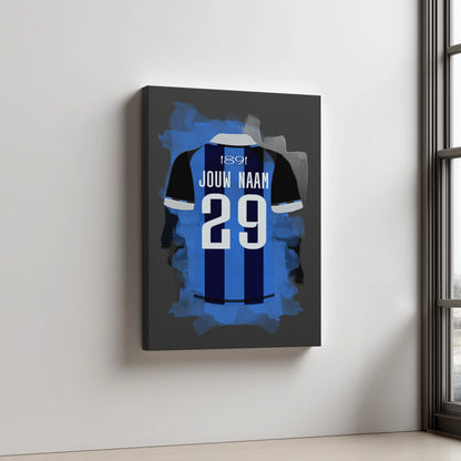 Club Brugge Voetbal Aluminium Dibond Mancave Cadeau Kopen
