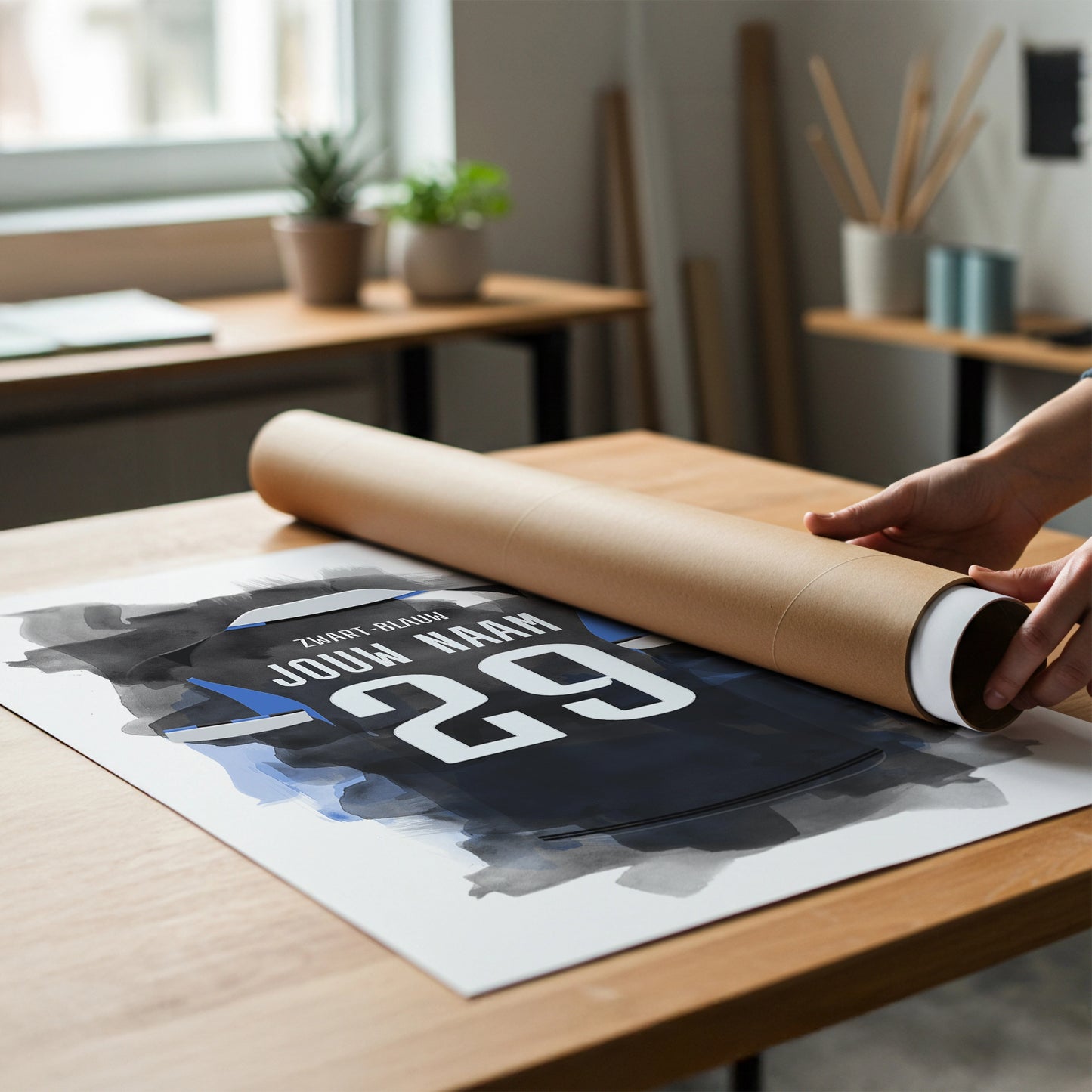 Gepersonaliseerde Club Brugge Voetbal Poster Kopen