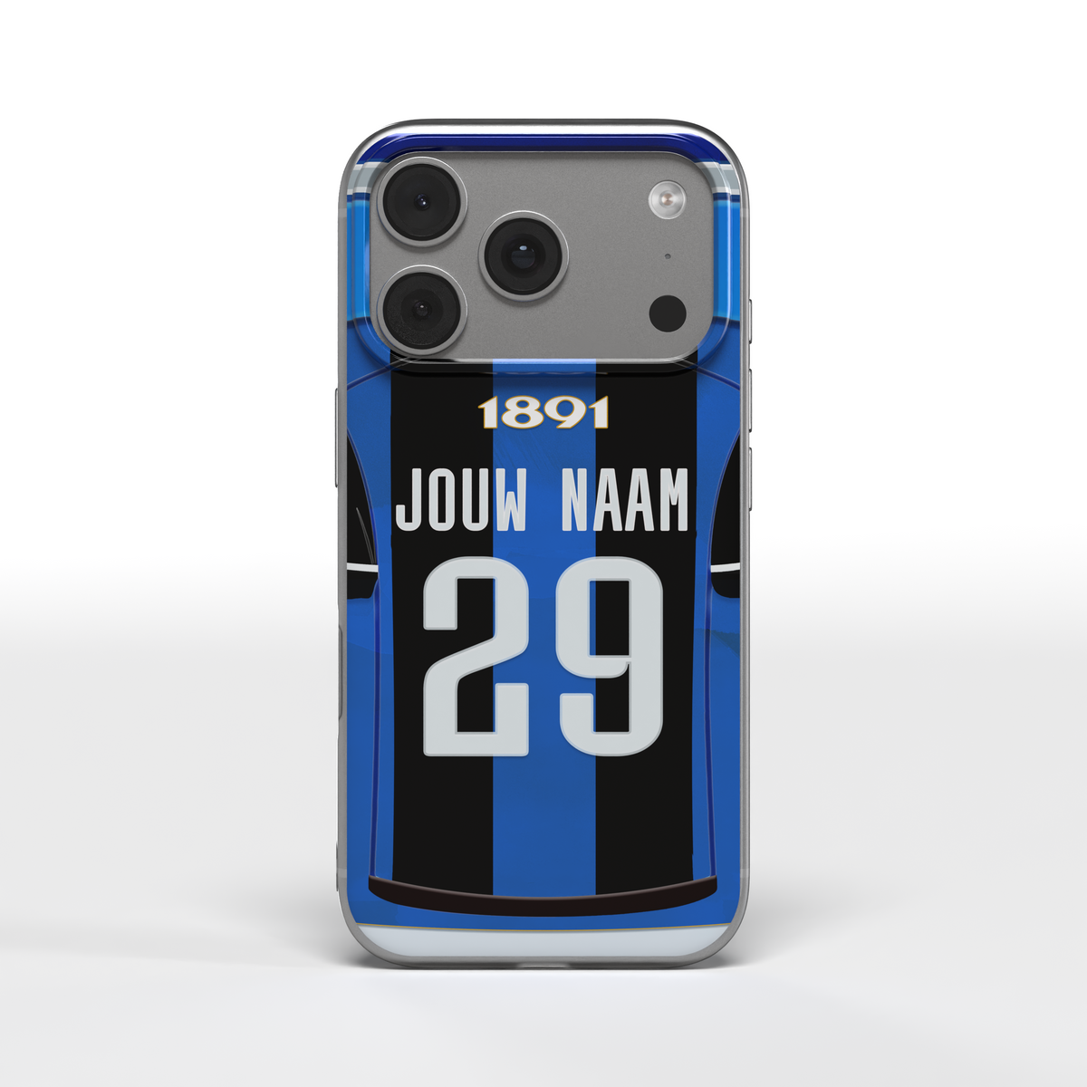 Club Brugge Telefoonhoesje Gepersonaliseerd Voetbal Cadeau