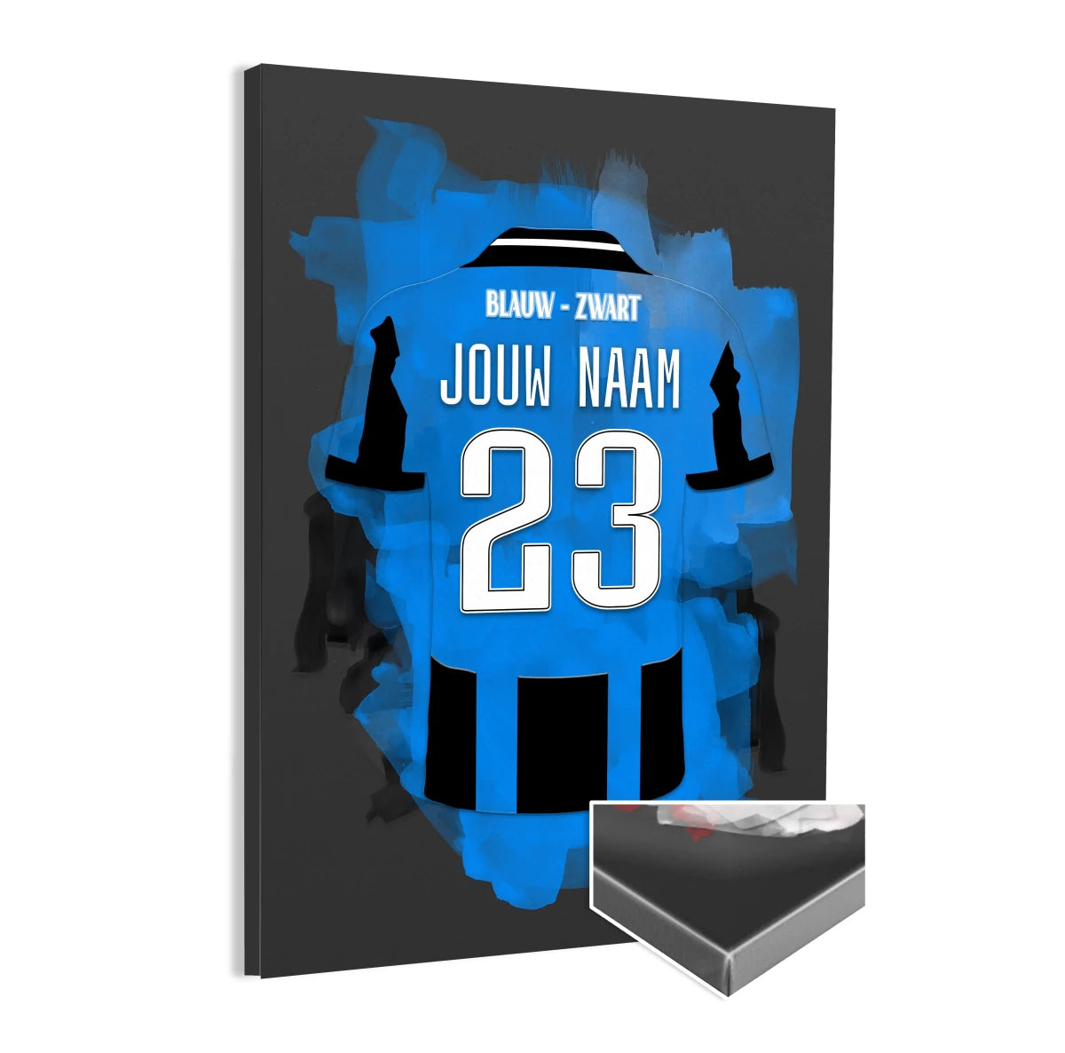 Club Brugge Canvas Wanddecoratie