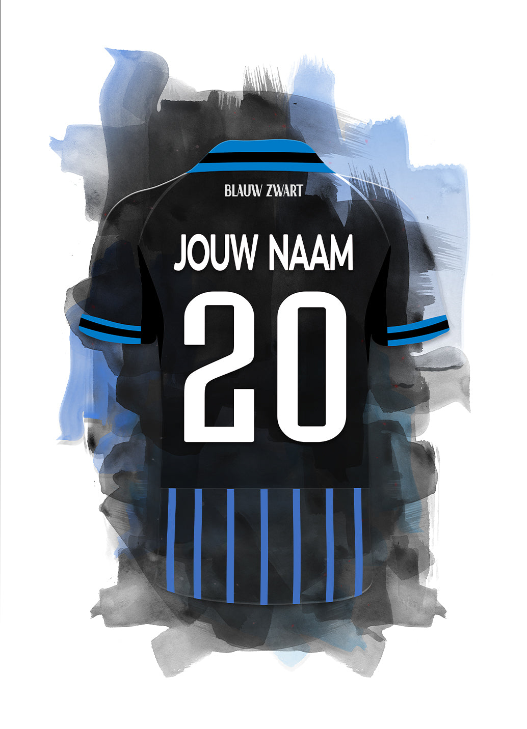 Club Brugge wanddecoratie - Losse poster - Voetbal fan cadeau