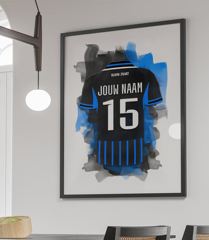 Club Brugge poster met naam kopen