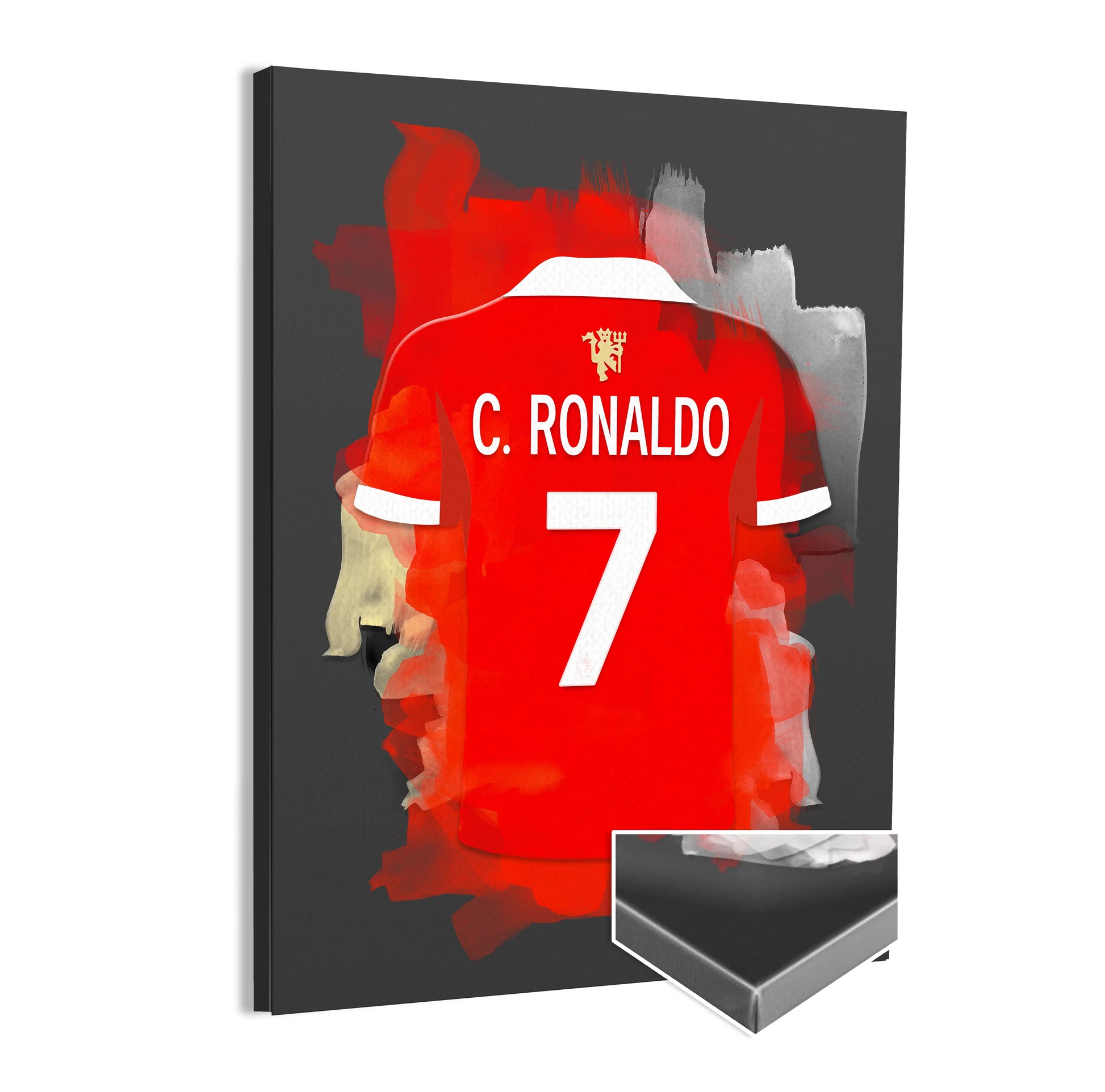 Cristiano Ronaldo Canvas Frame Jongenskamer