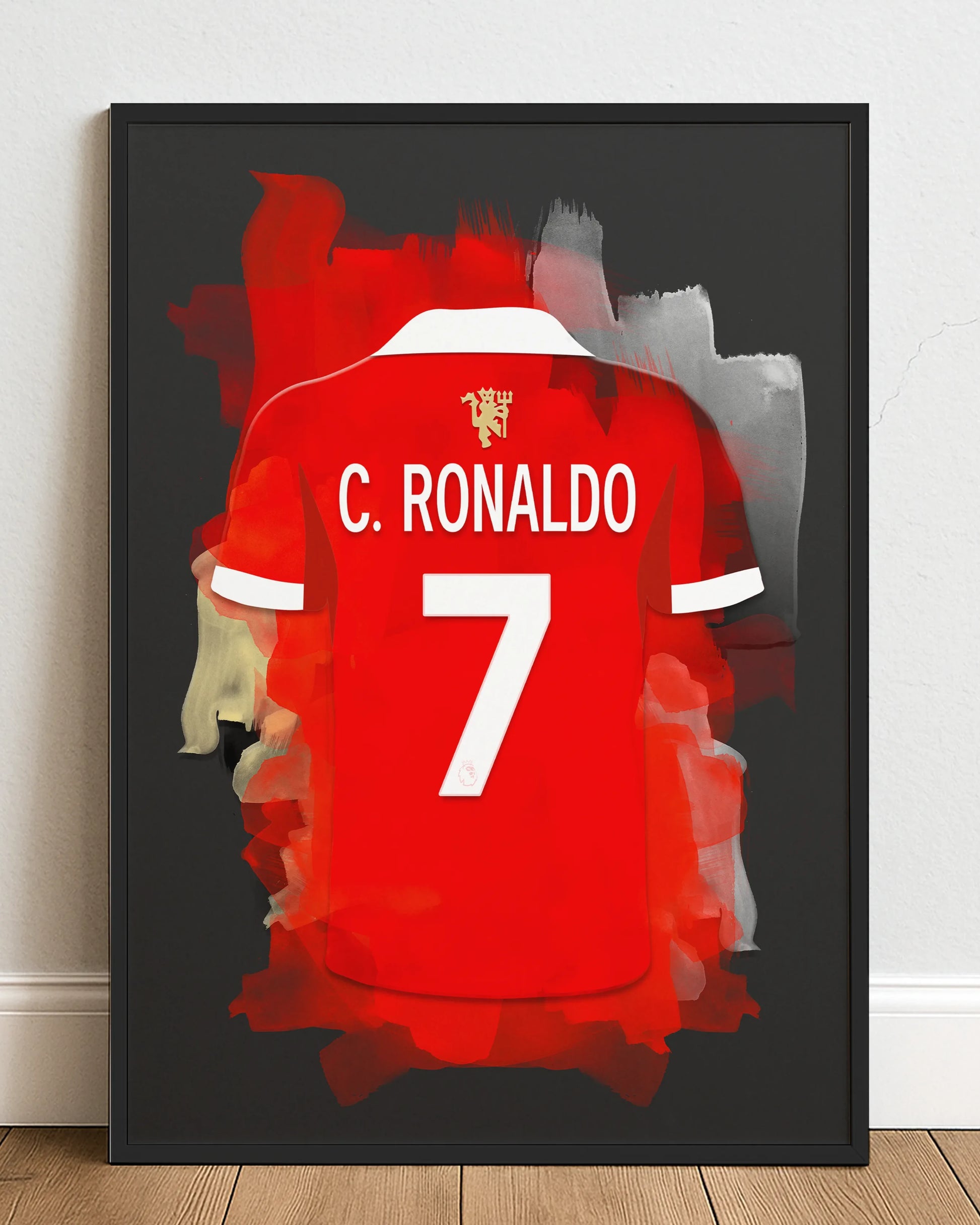 Cristiano Ronaldo Poster Manchester United Kinderkamer