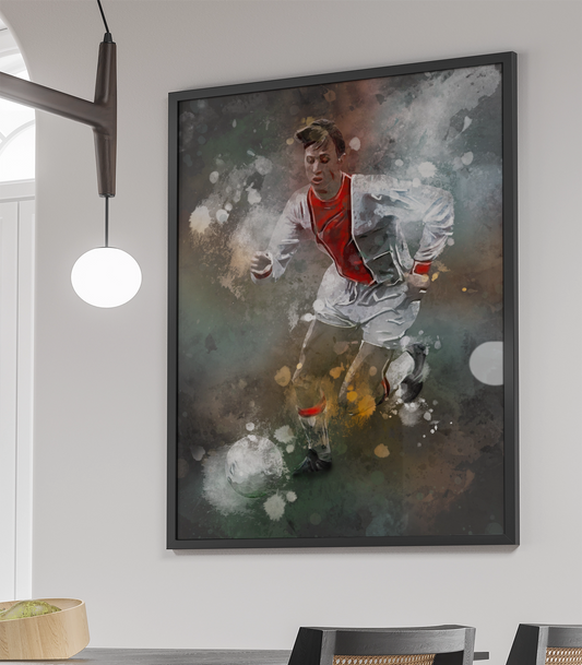 Johan Cruijff Ajax Voetbal Muurdecoratie Bestellen