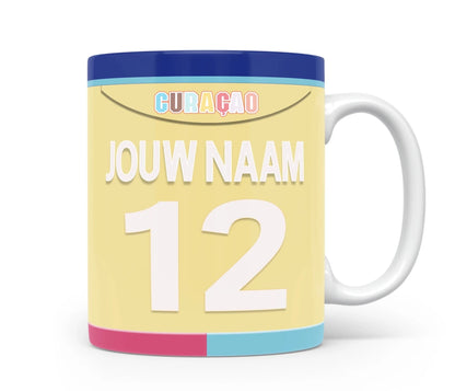 Curaçao Voetbal Mok WK 2026 Voetbal Cadeau