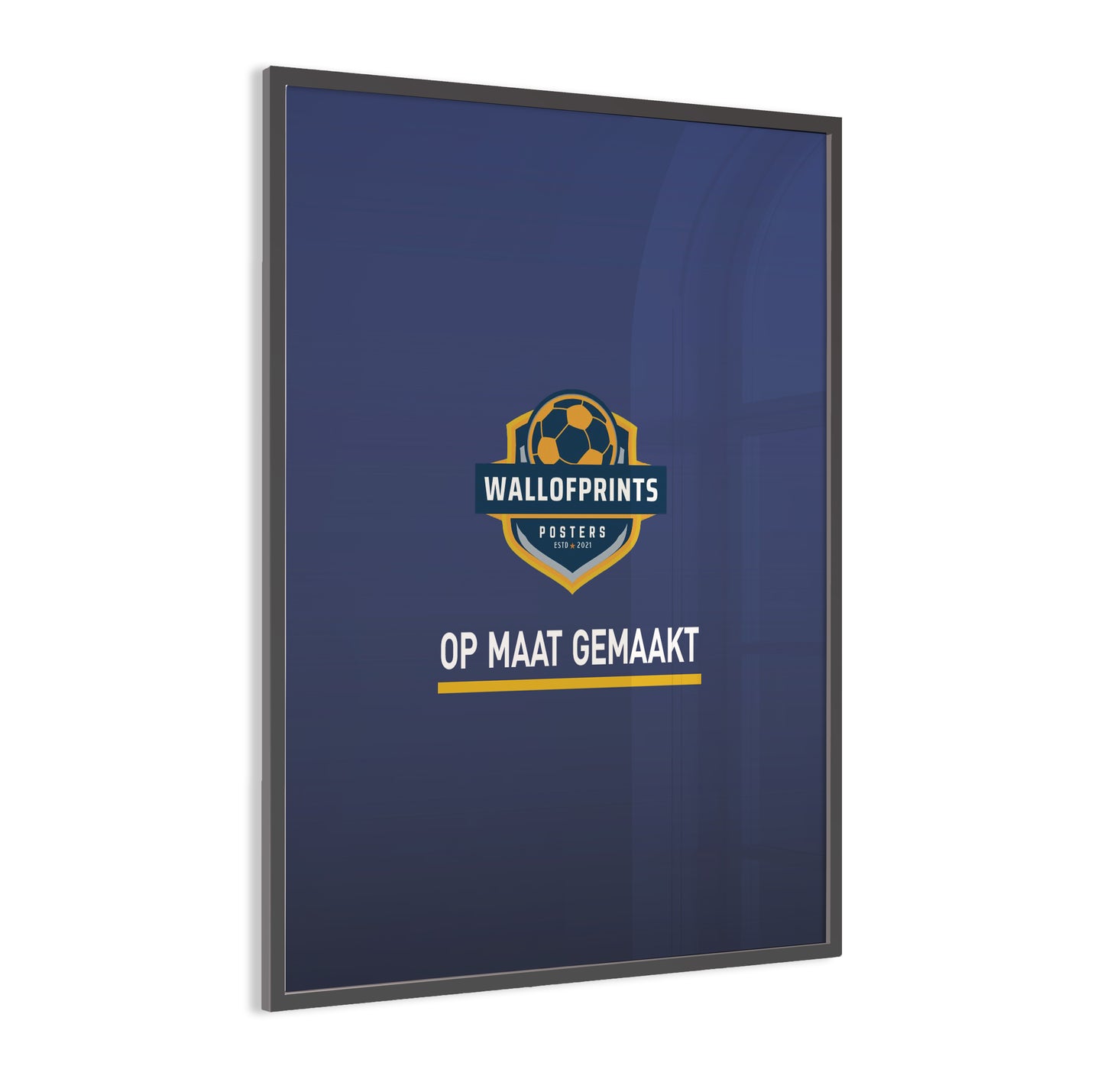 Voetbalposter op maat laten maken - Ingelijste poster