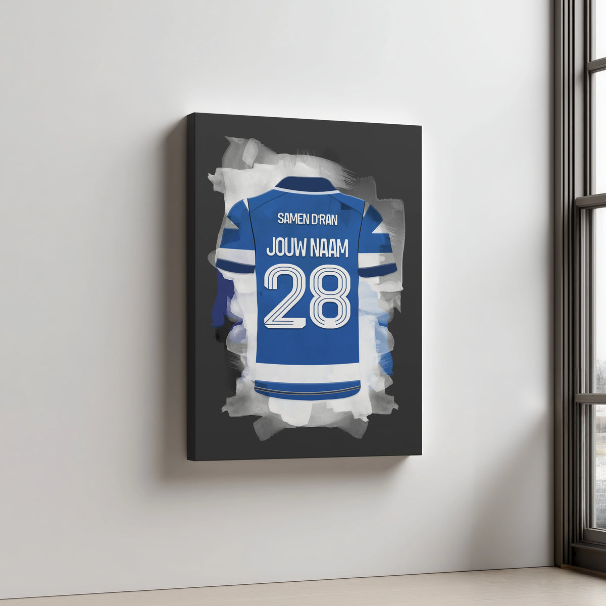 De Graafschap Voetbal Aluminium Dibond Wanddecoratie Mancave Bestellen