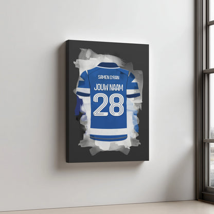 De Graafschap Voetbal Aluminium Dibond Wanddecoratie Mancave Bestellen