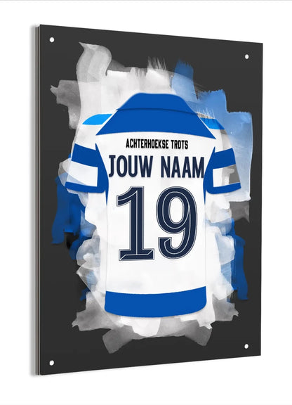 De Graafschap Poster Voetbal Aluminium Dibond Mancave