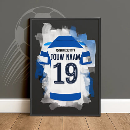 Gepersonaliseerde De Graafschap Poster Met Eigen Naam