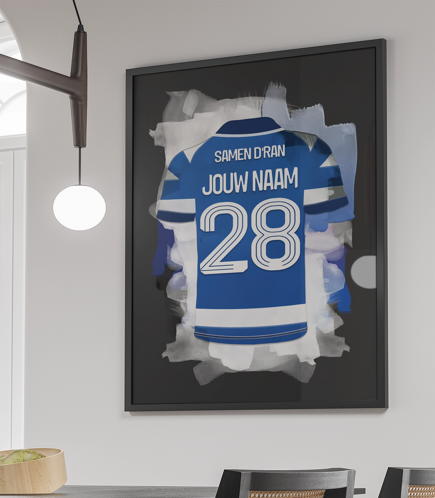 De Graafschap Voetbal Poster Met Personalisatie Jongenskamer Cadeau Bestellen