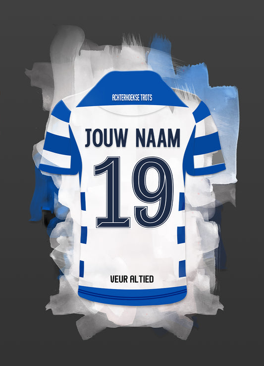 De Graafschap wanddecoratie - Losse poster - Voetbal fan cadeau