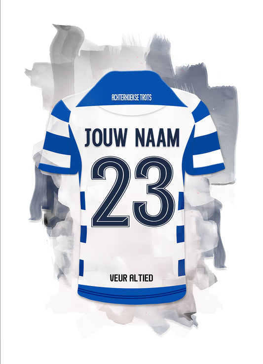 De Graafschap wanddecoratie - Losse poster - Voetbal fan cadeau