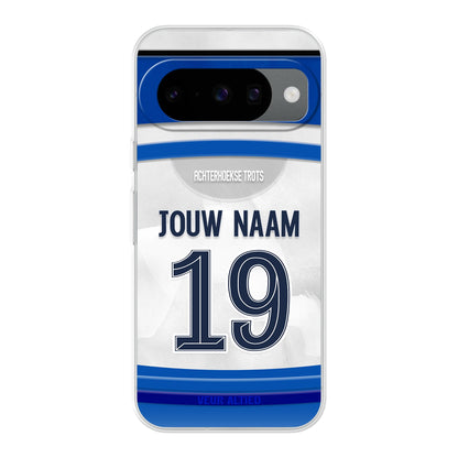 De Graafschap Doetinchem telefoonhoesje met naam - Google Pixel - Voetbal fan kado