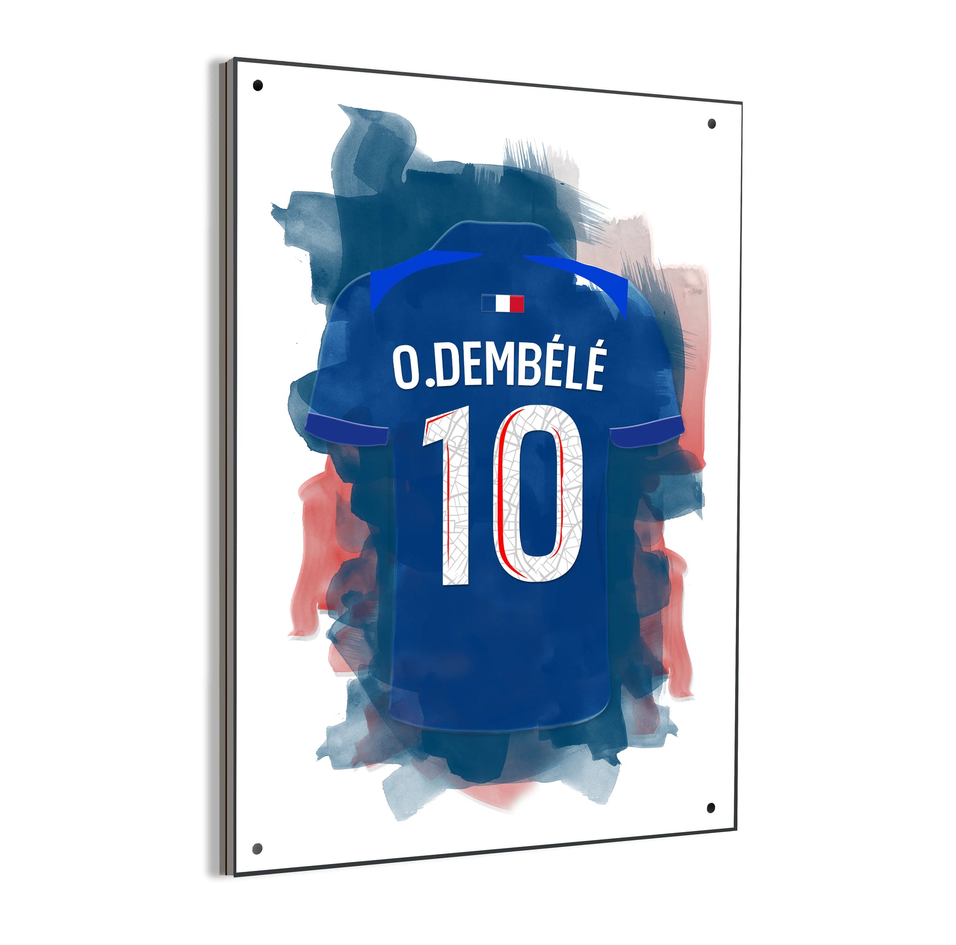 Ousmane Dembélé Aluminium Dibond Mancave