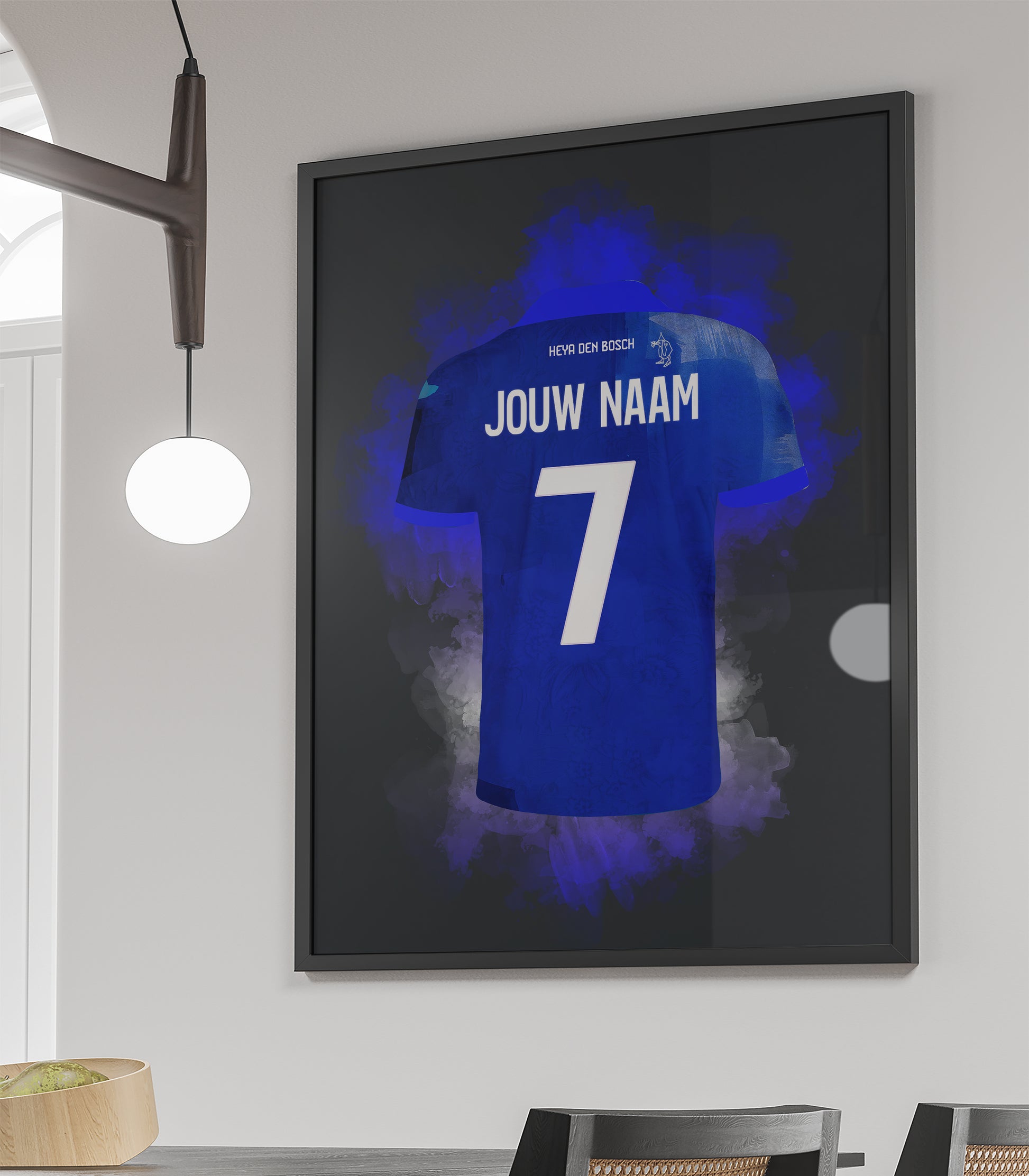 FC Den Bosch voetbalposter met eigen naam