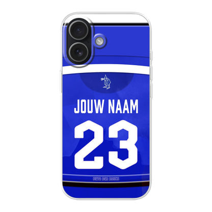 FC Den Bosch telefoonhoesje met naam - Apple Iphonel - Voetbal fan kado