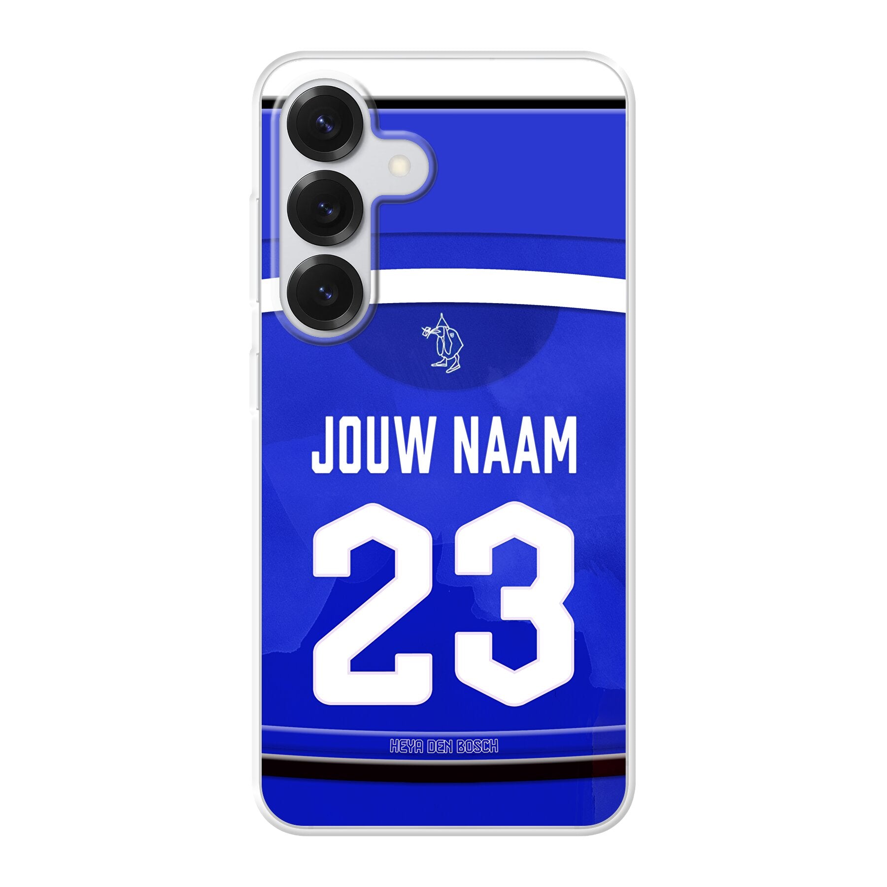 FC Den Bosch telefoonhoesje met naam - Samsung Galaxy - Voetbal fan kado