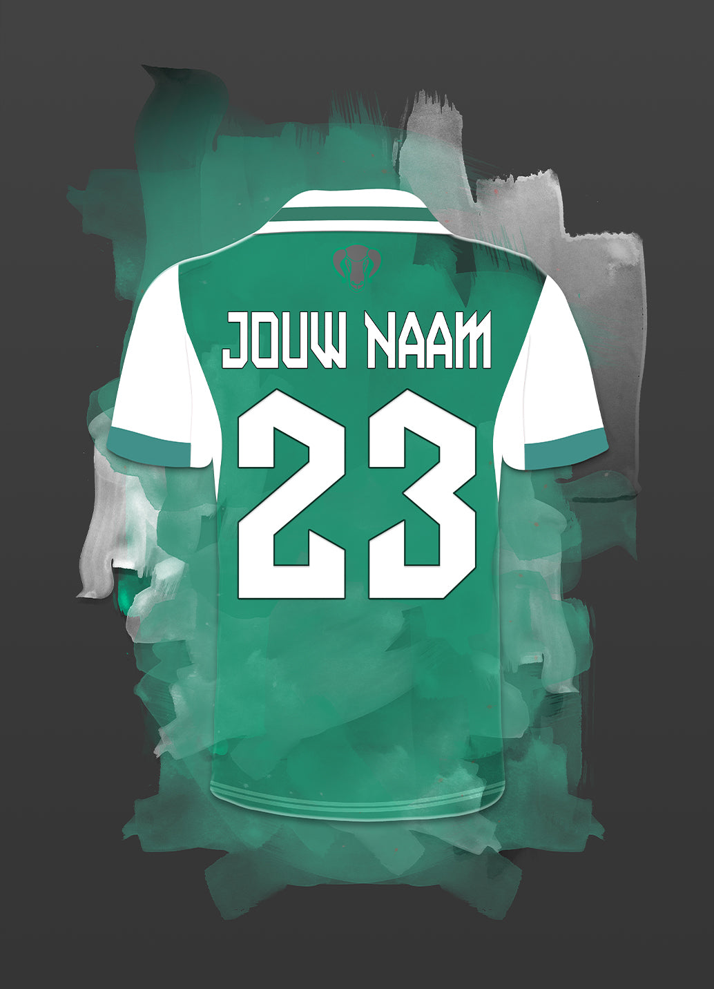FC Dordrecht wanddecoratie - Losse poster - Voetbal fan cadeau
