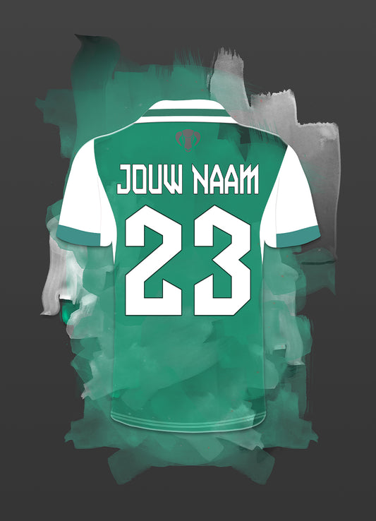 FC Dordrecht wanddecoratie - Losse poster - Voetbal fan cadeau