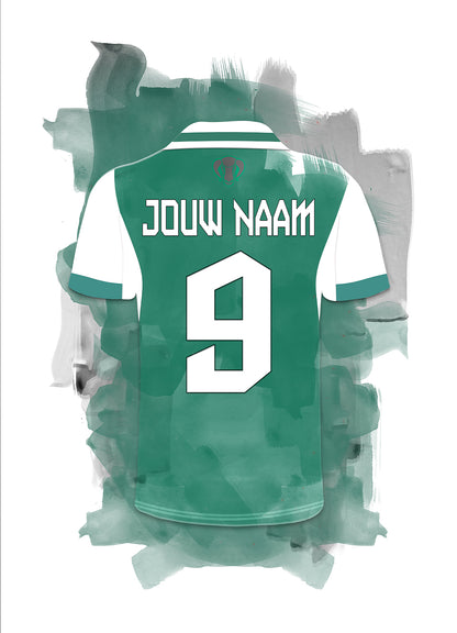 FC Dordrecht poster met naam bestellen