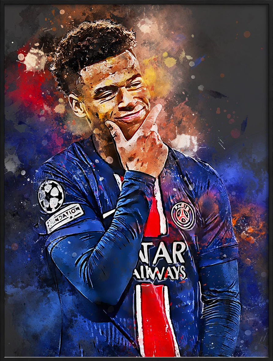 Doue Voetbal Wanddecoratie Poster Voetbalfan Cadeau