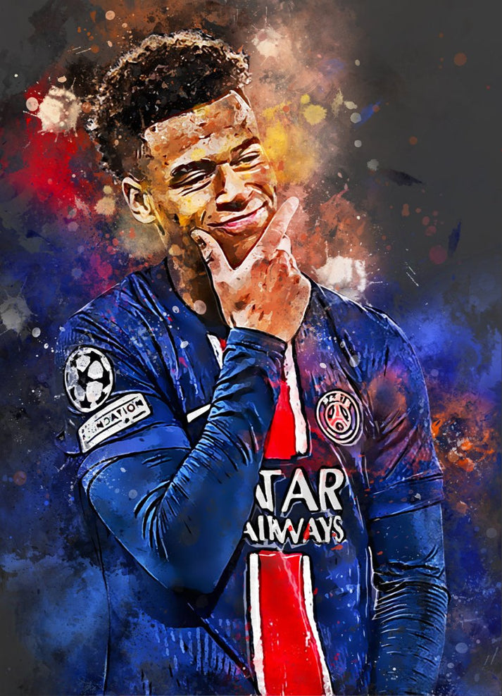 Doué voetbal poster – Wallofprints