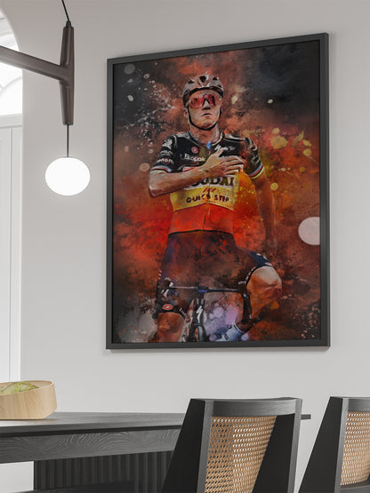 Evenepoel wielrenner poster