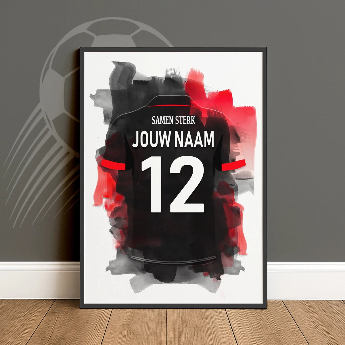 Excelsior Rotterdam Voetbal Poster Jongenskamer Cadeau